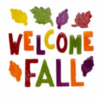 Northlight 17-Piece Welcome Fall Thanksgiving Gel Window Clings Perspective: Main
