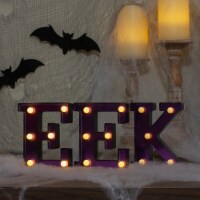 Northlight 6.5 LED Lighted EEK Halloween Marquee Sign