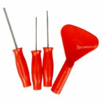 Northlight 4-Piece Pumpkin Carving Kit with Stencils