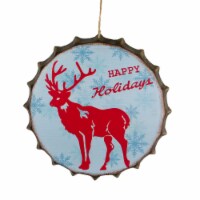 Northlight 12  Blue and Red Happy Holidays Christmas Wall Decor