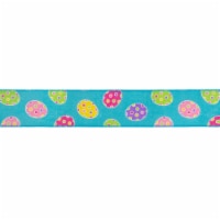 Northlight Blue Easter Egg Spring Wired Craft Ribbon 2.5 x 10 Yards