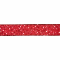 Northlight Red and White Hearts Valentine's Day Wired Craft Ribbon 2.5  x 10 Yards