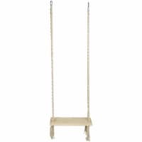 Northlight 34738349 21.75 in. Natural Rope Wooden Swing Chair