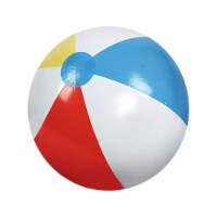 Northlight 34808647 16 in. Multi-Color 6 Panel Inflatable Beach Ball