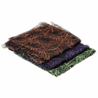 Northlight  6 ft. Spiderweb Halloween Decorations - Purple&#44; Orange & Green - 3 Piece