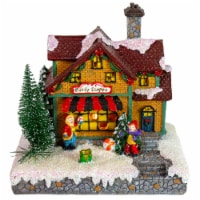 Northlight 6.75 LED Lighted Christmas Candy Shoppe Village Building