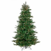 Northlight Real Touch™️ Pre-Lit Full Hudson Fir Artificial Christmas Tree - 6.5' - Warm White