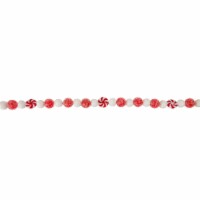 Northlight 4' Red and White Peppermint Candy Christmas Garland