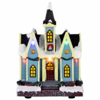 Northlight 6  Led Lighted Snowy Church Christmas Village Display Piece