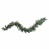 Northlight 6' x 9  Pre-Lit Decorated Mixed Pine and Pine Cone Artificial Christmas Garland