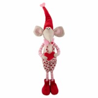 Northlight 21  Standing Plush Boy Mouse Valentine's Day Figure