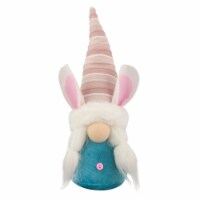 Northlight 13  Blue and Pink Girl Easter Bunny Gnome