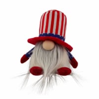Northlight 6.75 Lighted Americana Boy 4th of July Patriotic Gnome