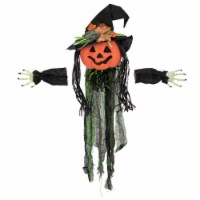 Northlight Creepy Jack-O-Lantern 3-D Halloween Window Decoration
