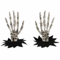 Northlight 7 Skeleton Hands Halloween Window Decoration
