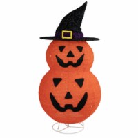 Northlight 34 Pop-up Jack-O-Lanterns with Witch's Hat Outdoor Halloween Decoration