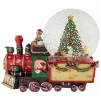 Northlight 8 Children Christmas Train Musical Snow Globe