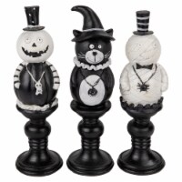 Northlight Set of 3 Halloween Candlestick Decorations 8.25