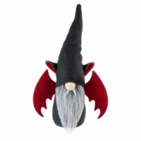Northlight 17  Black and Red Halloween Boy Gnome with Bat Wings