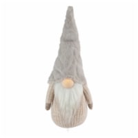 Northlight 10 Lighted Nose and Plush Hat Tabletop Christmas Gnome Decoration