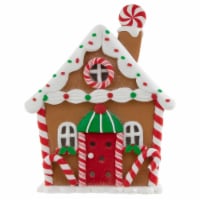 Northlight 5.25  LED Lighted Gingerbread Candy House Christmas Decoration