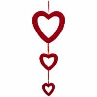 Northlight 36 Red Heart Trio Valentine's Day Wall Decoration