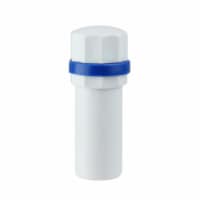 Pool Central 32803046 1 in. White & Blue Deluxe Handle for Adjustable Telescopic Swimming Poo
