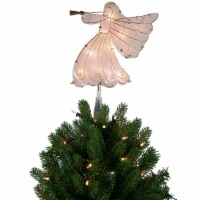 Northlight 10 Gold Angel Tree Topper, Warm White Lights
