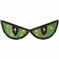 Northlight 20 Lighted Green Eyes Halloween Window Silhouette Decoration