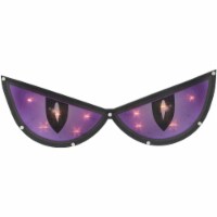 Northlight 20 Lighted Purple Eyes Halloween Window Silhouette Decoration