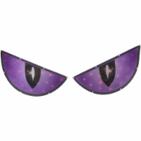 Northlight 42 Lighted Purple and Black Eyes Halloween Window Silhouette Decoration
