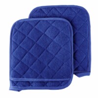 Bedford Home 69A-64421 Silicone Oven Mitts - Black, 1 - Kroger