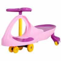Lil Rider M370049 Ride on Toy Wiggle Car by Lil for Boys & Girls, Pink & Purple