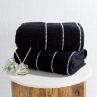 Luxurious Huge 34 x 68 In Cotton Towel Set- 2 Piece Bath Sheet Set Made From 100% Plush