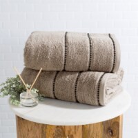 Luxurious Huge 34 x 68 In Cotton Towel Set- 2 Piece Bath Sheet Set Made From 100% Plush
