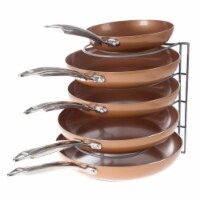 Lavish Home 83-44 Kitchen Cabinet Pot - Pan & Lid Organizer