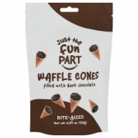Just The Fun Part Bite Sized Dark Chocolate Mini Waffle Cones