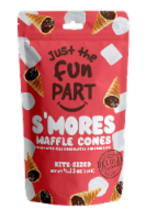 Just the Fun Part S'mores Mini Waffle Cones Perspective: Main