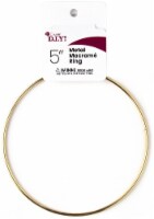 CousinDIY Metal Macrame Ring 5 -Gold