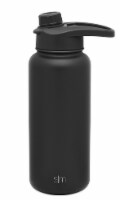 Simple Modern Vacuum Insulated Reusable Water Bottle - Black Perspective: Main