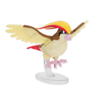 Pokemon Battle Feature Figue Pidgeot Action Figure Perspective: Main