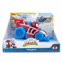 Marvel Spidey Friends Spidey Webbed Wheelies Pull Back Vehicle Perspective: Main