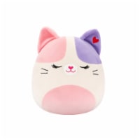 Squishmallows Pink and Purple Calico Cat Plush Toy Perspective: Main