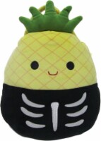 Squishmallows 10" Maui The Skeleton Pineapple Halloween Plush Treat Pail Perspective: Main