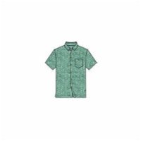 Caribbean Joe Mens Short Sleece 1 PCKT Button Down Viscoe Shirt - XXl Perspective: Main