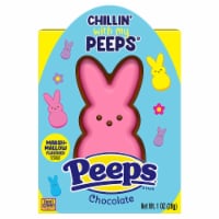 Peeps® Chocolate Bunny in Egg Box Perspective: Main