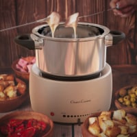 Classic Cuisine 82-KIT1031 Stainless Steel Fondue Pot Set - Dishwasher Safe