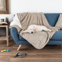 Waterproof Pet Throw 50 x 60 Inch Bed Couch Protect Furniture Dog Blanket Tan