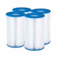 Summer Waves P57100204 Replacement Type A/C Pool and Spa Filter Cartridge, 4 Pk