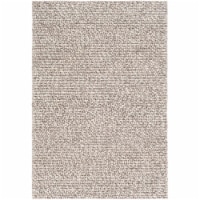 Surya COO2300-268 2 ft. 6 in. x 8 ft. Como Hand Woven Rug, Medium Gray & Ivory